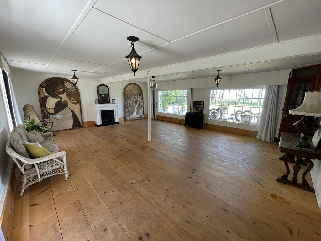 The light-filled gathering room
